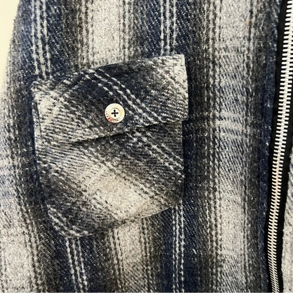 Vintage Plaid oversized Jacket - Picture 2 of 7